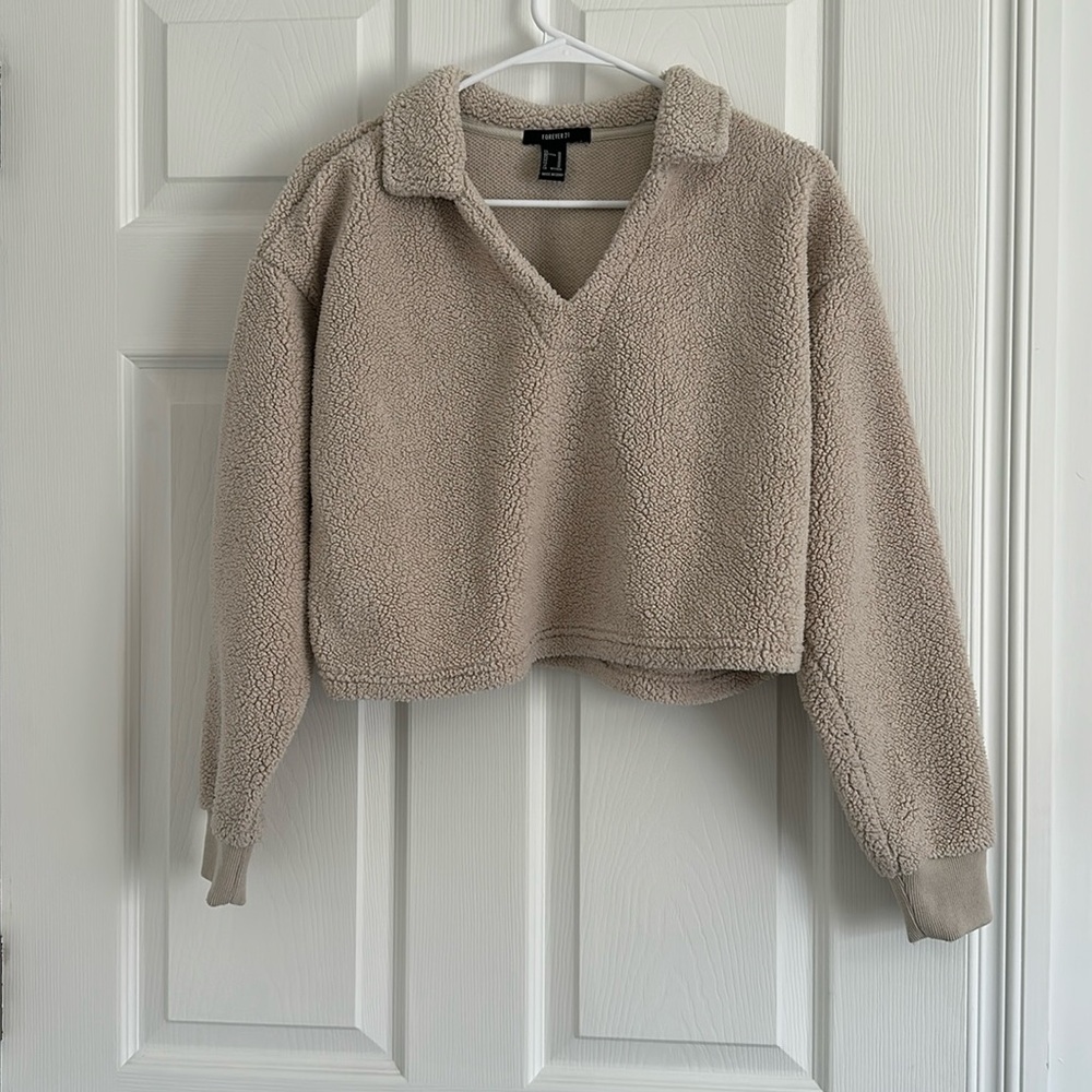Forever 21 Sherpa Sweater
